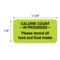 Nevs Calorie Count - In Progress Label 7/8 x 1-5/8" D-0514 - alternate 2